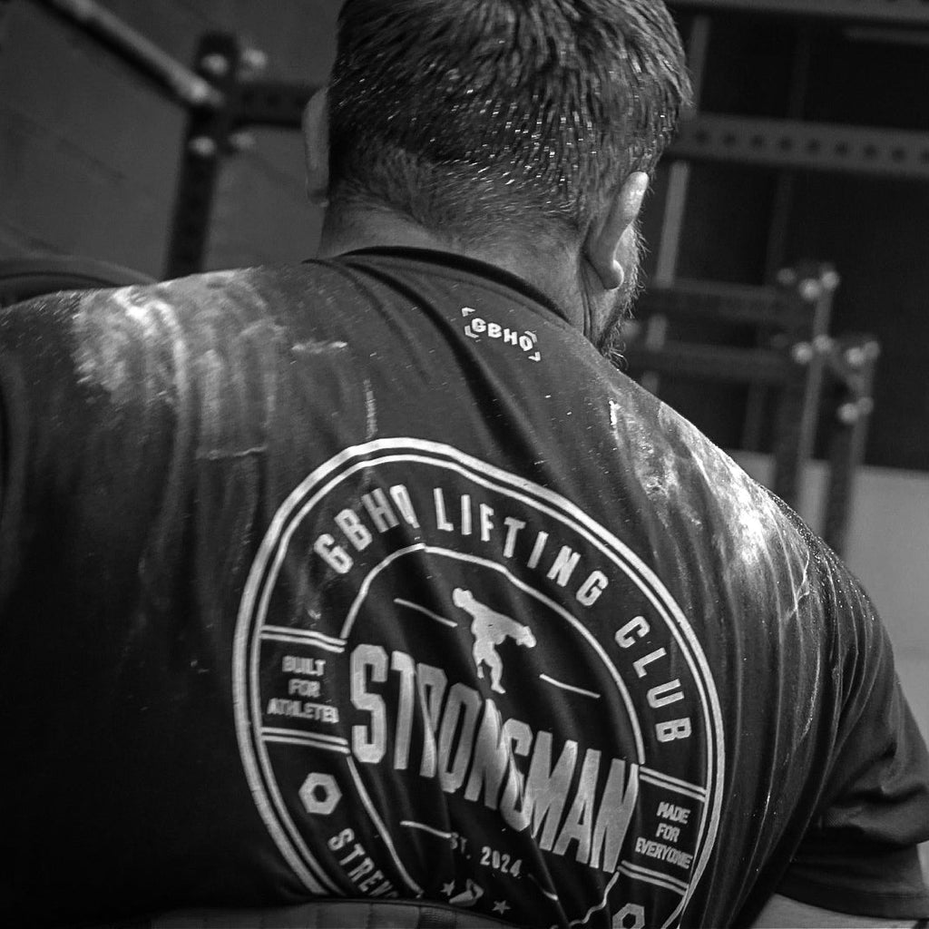 Strongman Oversized T - Black