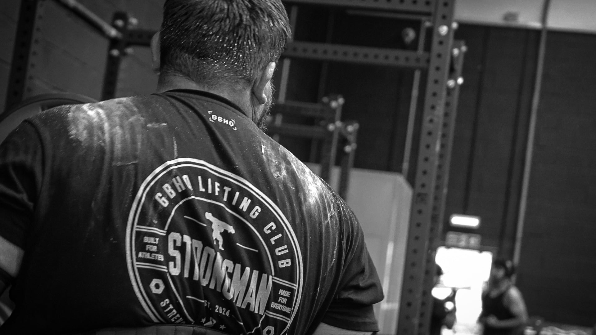 Strongman Oversized T - Black