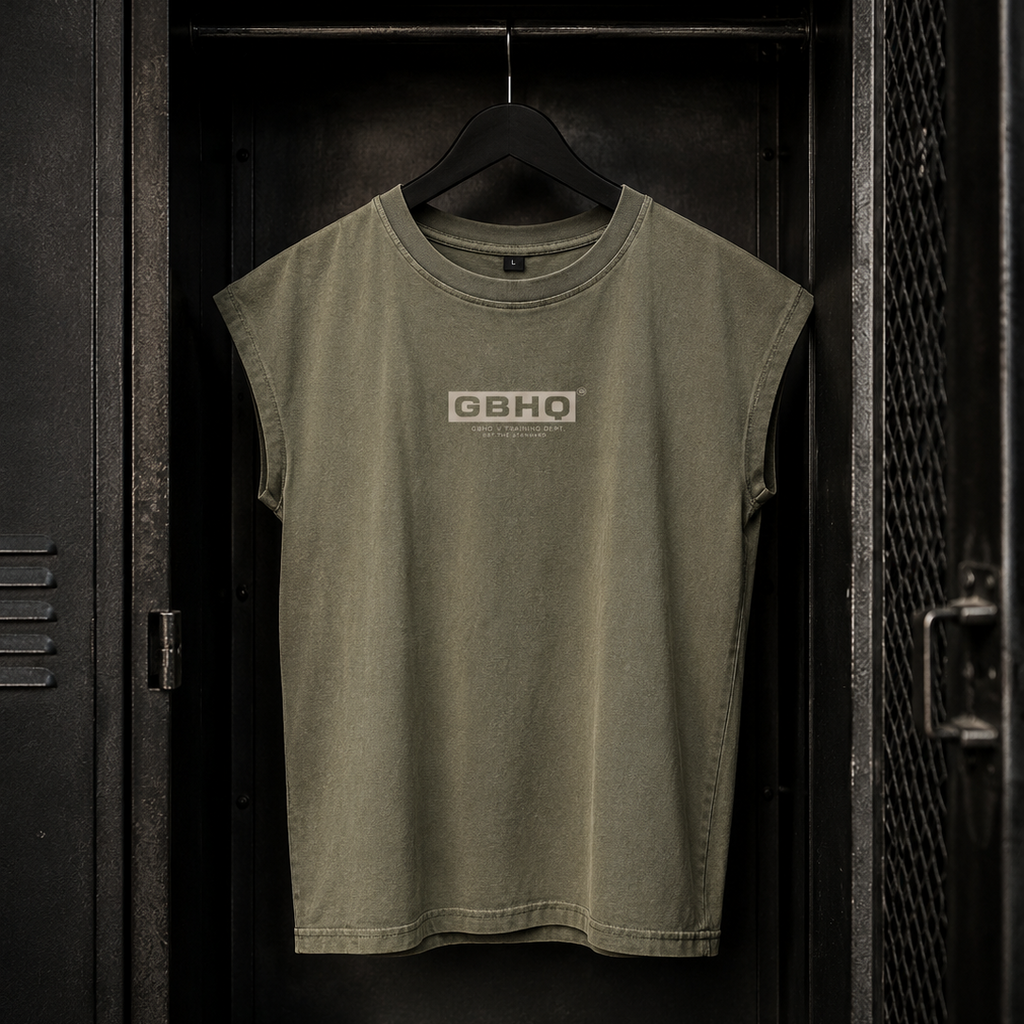 Vintage Series \ Sleeveles Vest Khaki