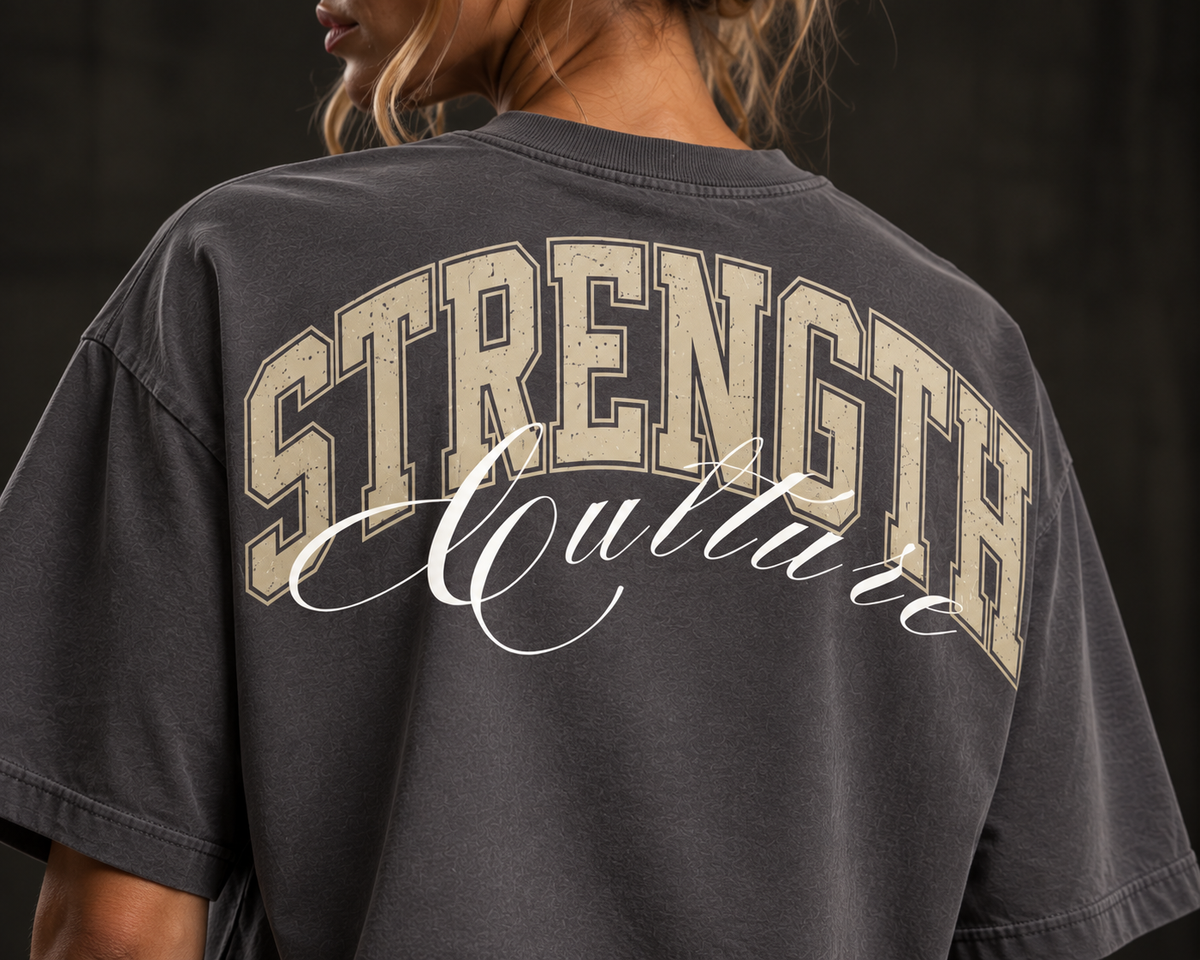 Strength Culture T-Shirt [w] : Magnet Grey