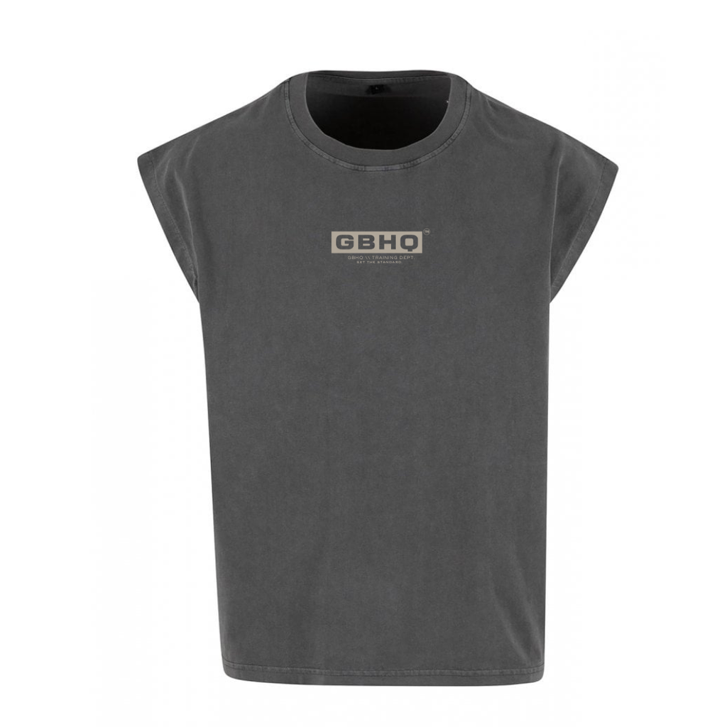Vintage Series \ Dark Grey Sleeveles Vest