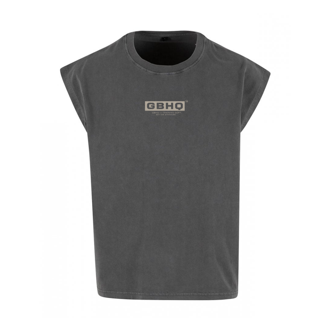 Vintage Series \ Dark Grey Sleeveles Vest