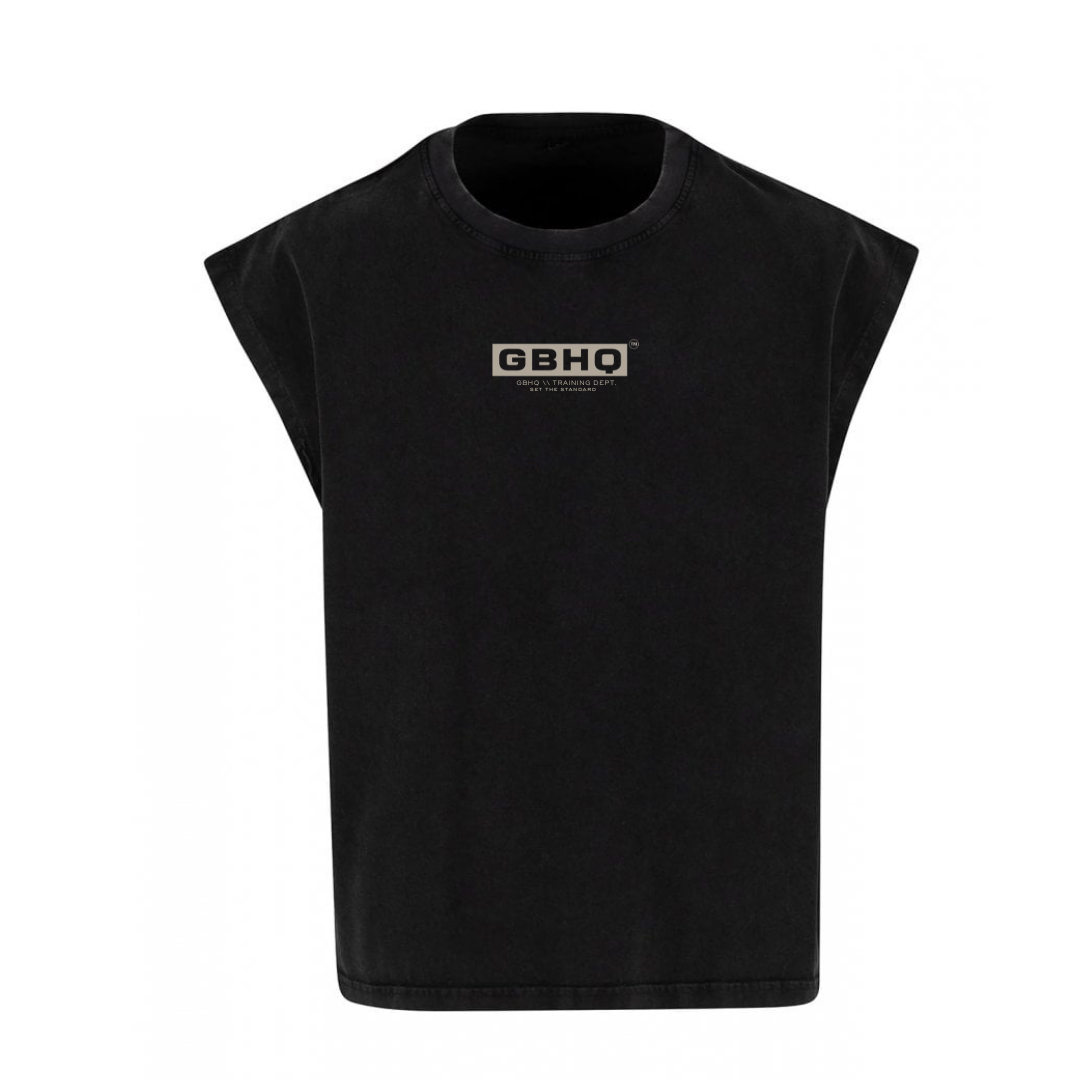 Vintage Series \ Black Sleeveles Vest