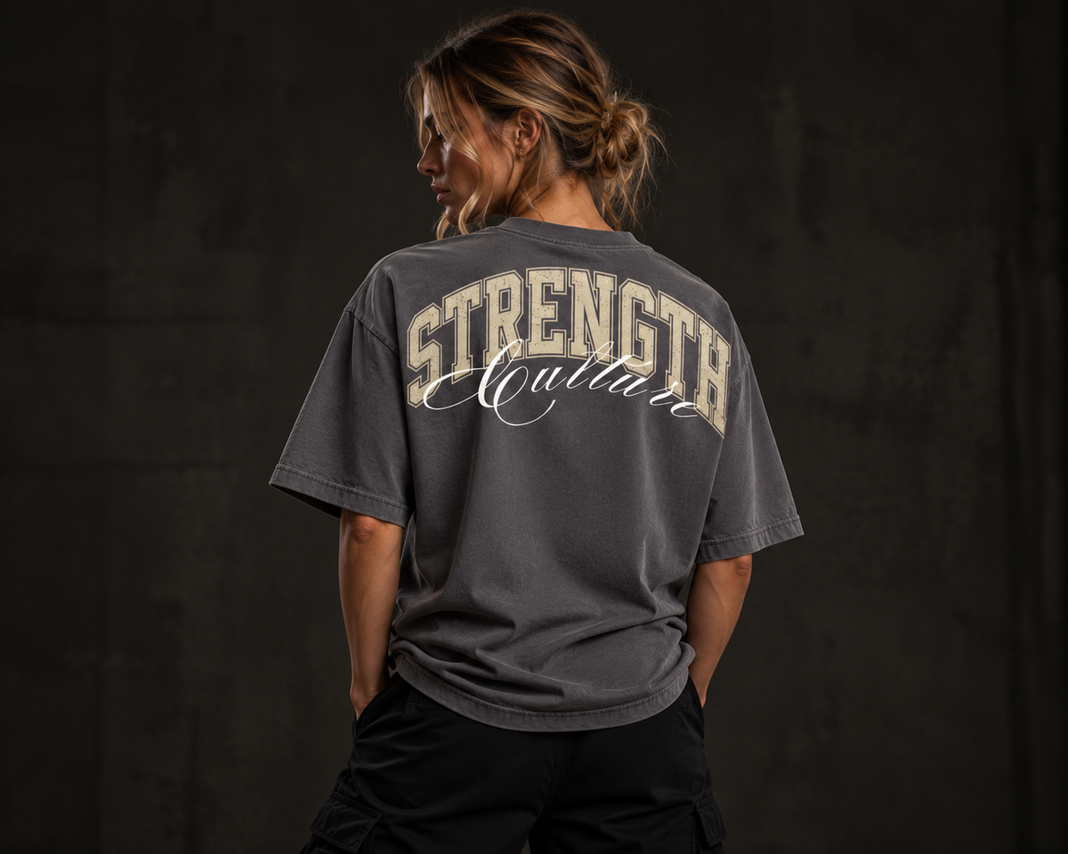 Strength Culture T-Shirt [w] : Magnet Grey
