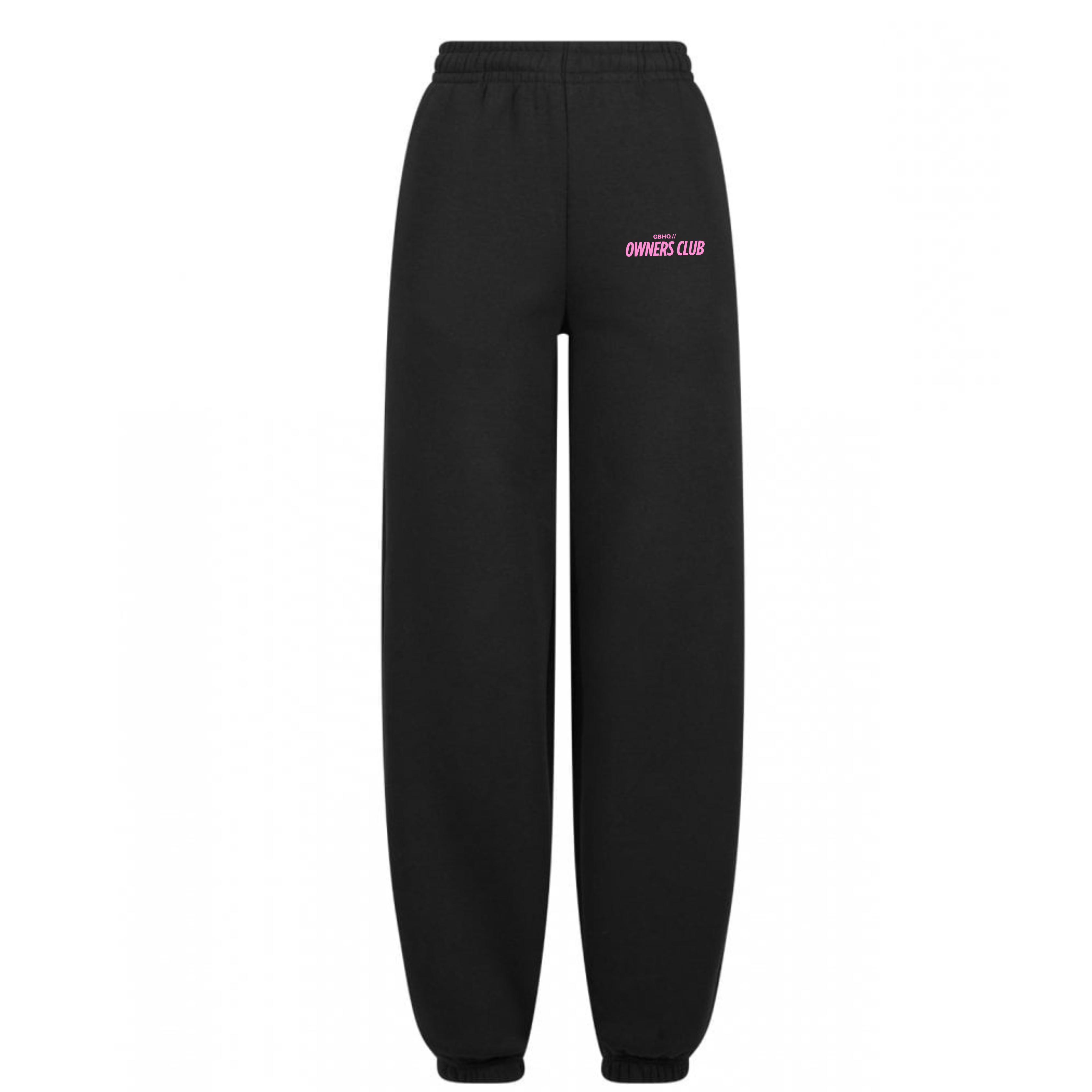 [ Owners Club ] Origin Track Bottoms Black/Pink