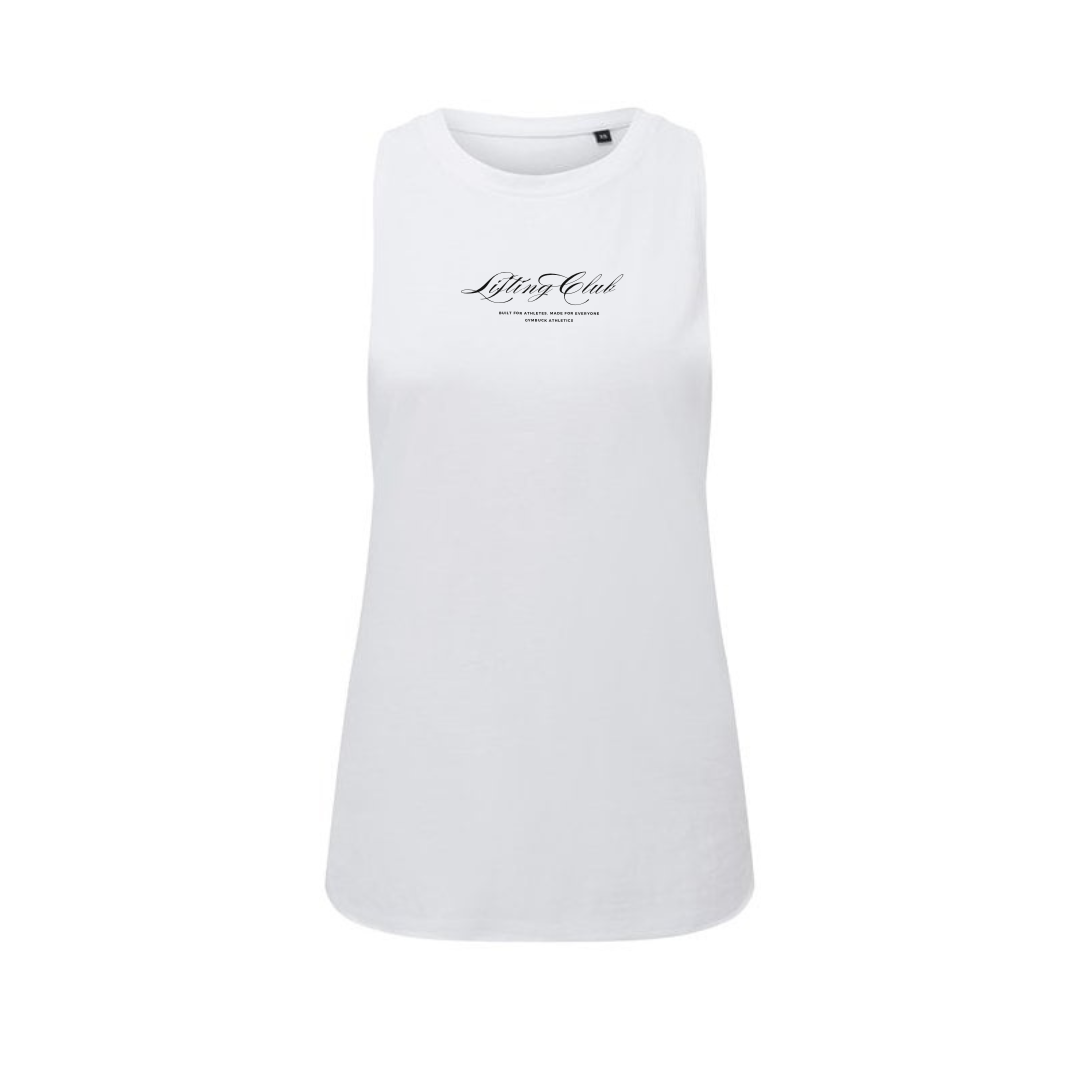 [S2] Ladies Organic Vest - White