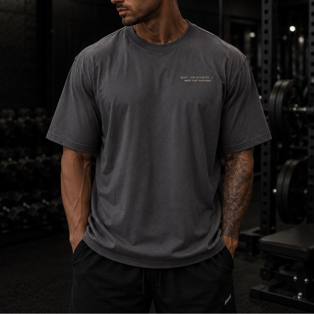 Strength Training T-Shirt : Carbon