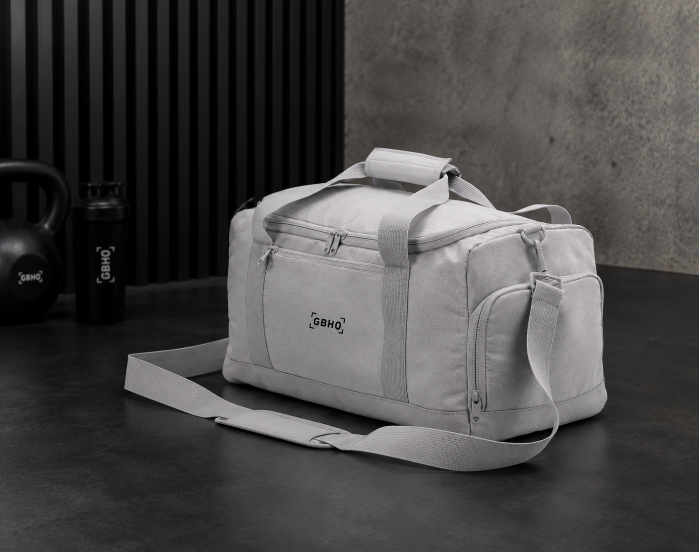 [GBHQ] Gym Holdall Grey