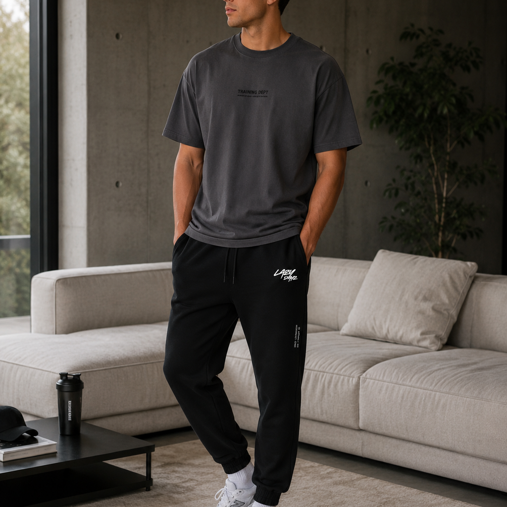 Lazy Dayz Joggers [m] - Black (Copy)