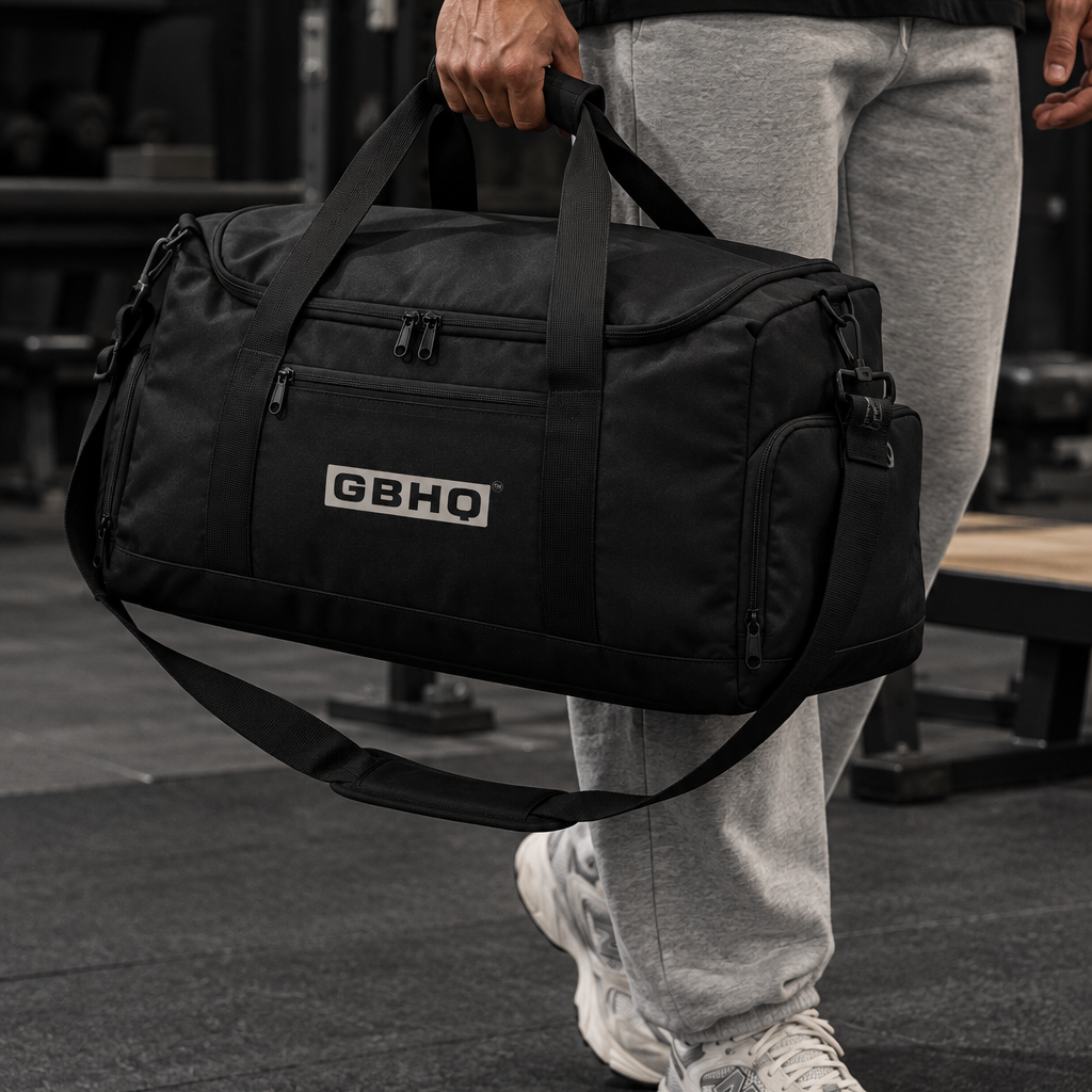 [GBHQ] Gym Holdall Black
