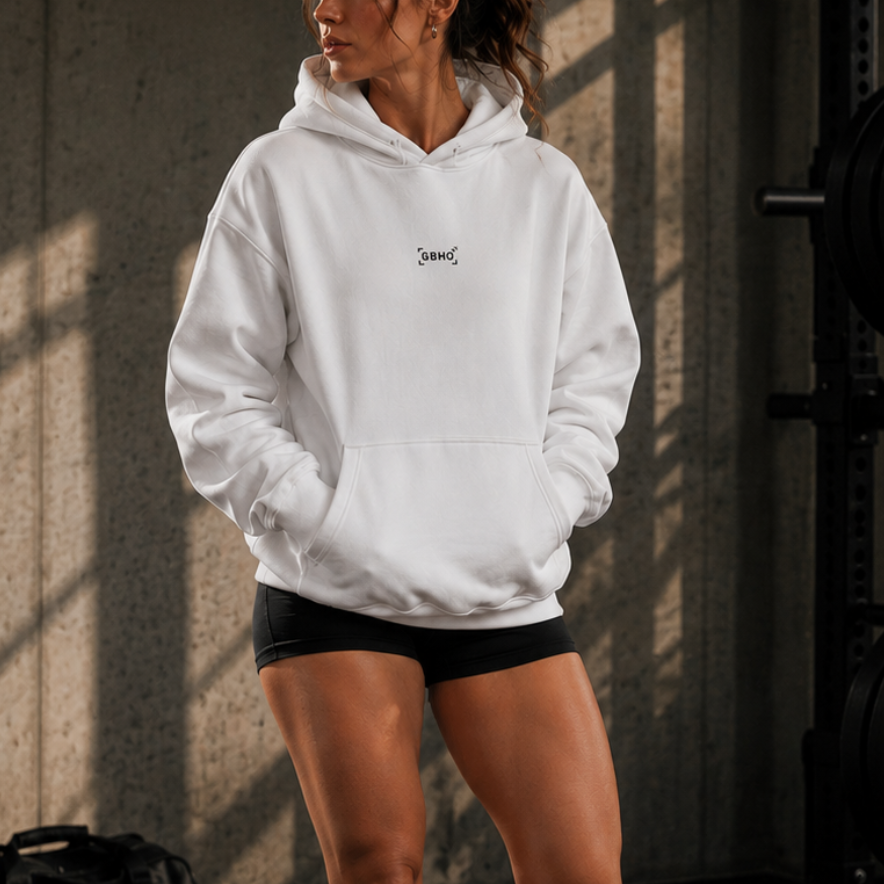 Lazy Dayz Hoodie - White