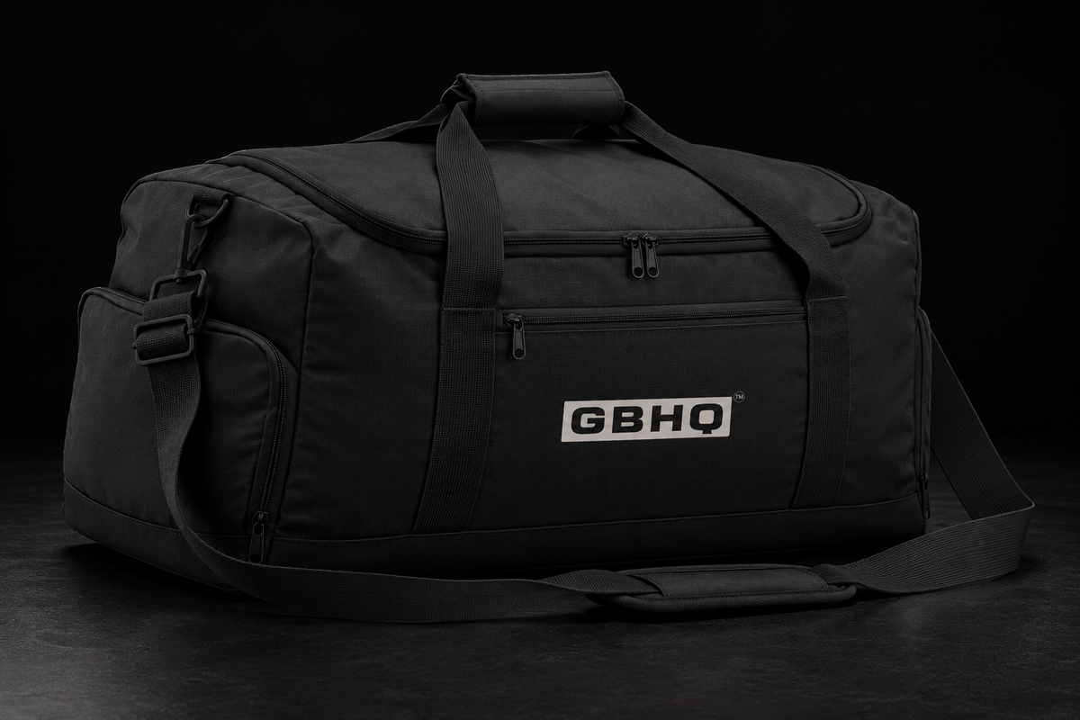 [GBHQ] Gym Holdall Black