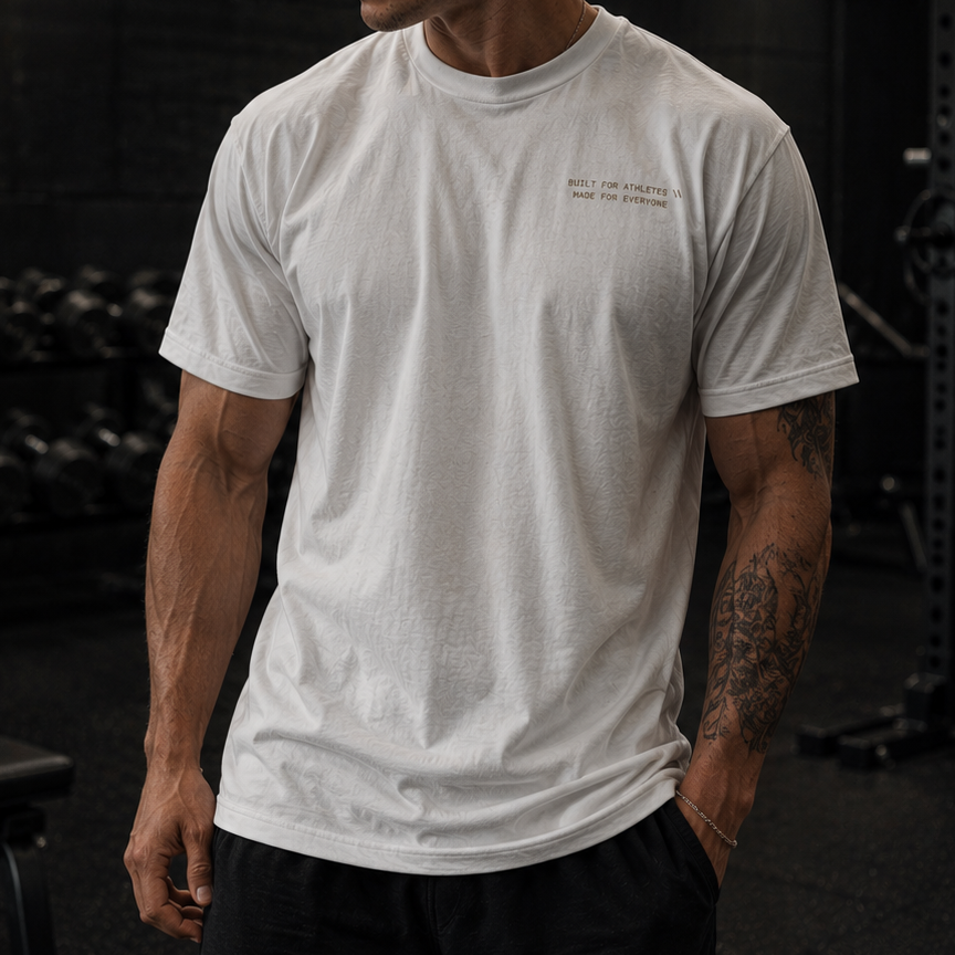 Strength Training T-Shirt : White