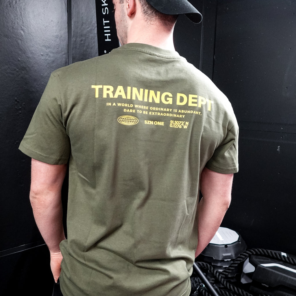 [ Training Dept ] SZN ONE - Oversized T (Olive)