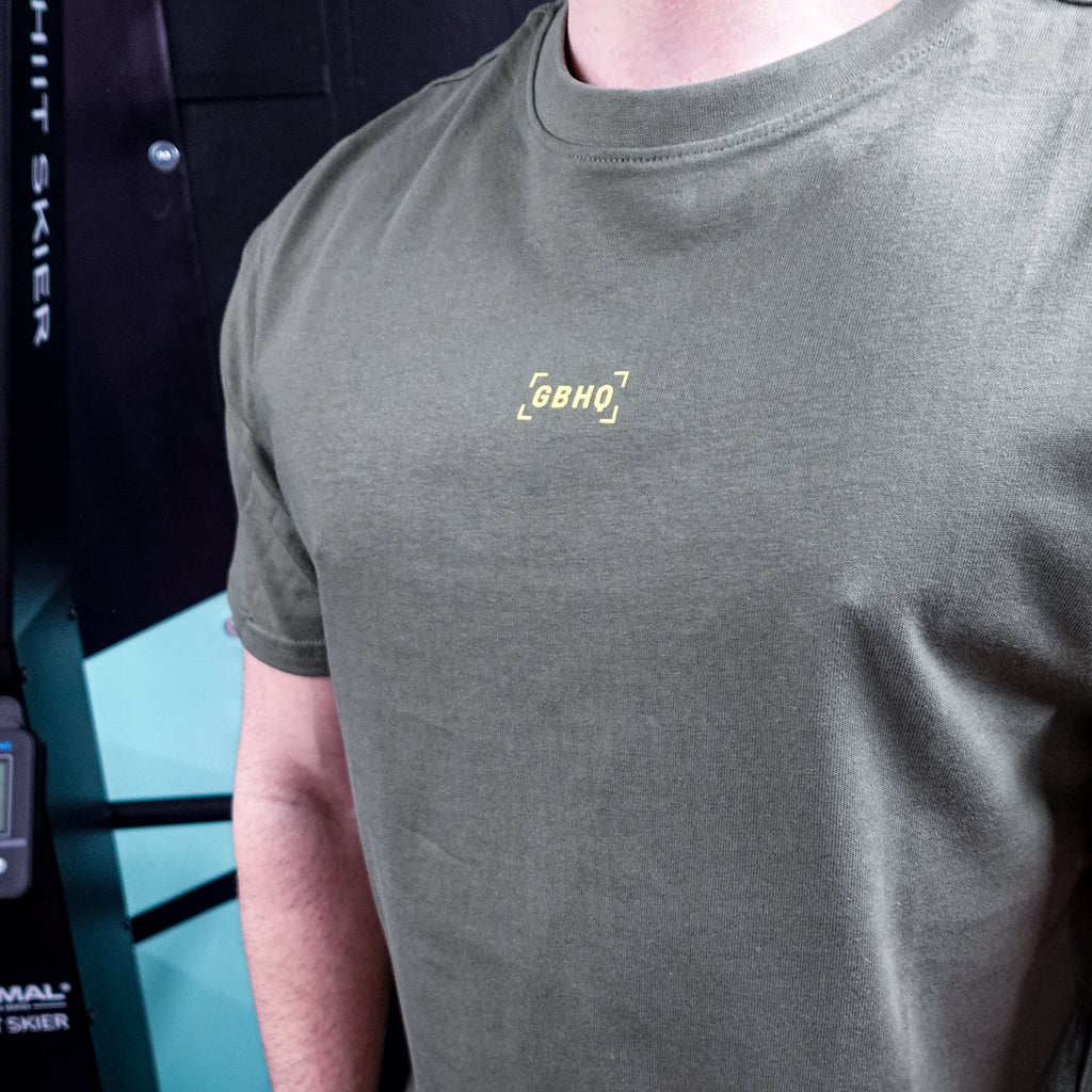 [S2] Lifting Club Oversized T - Olive Green