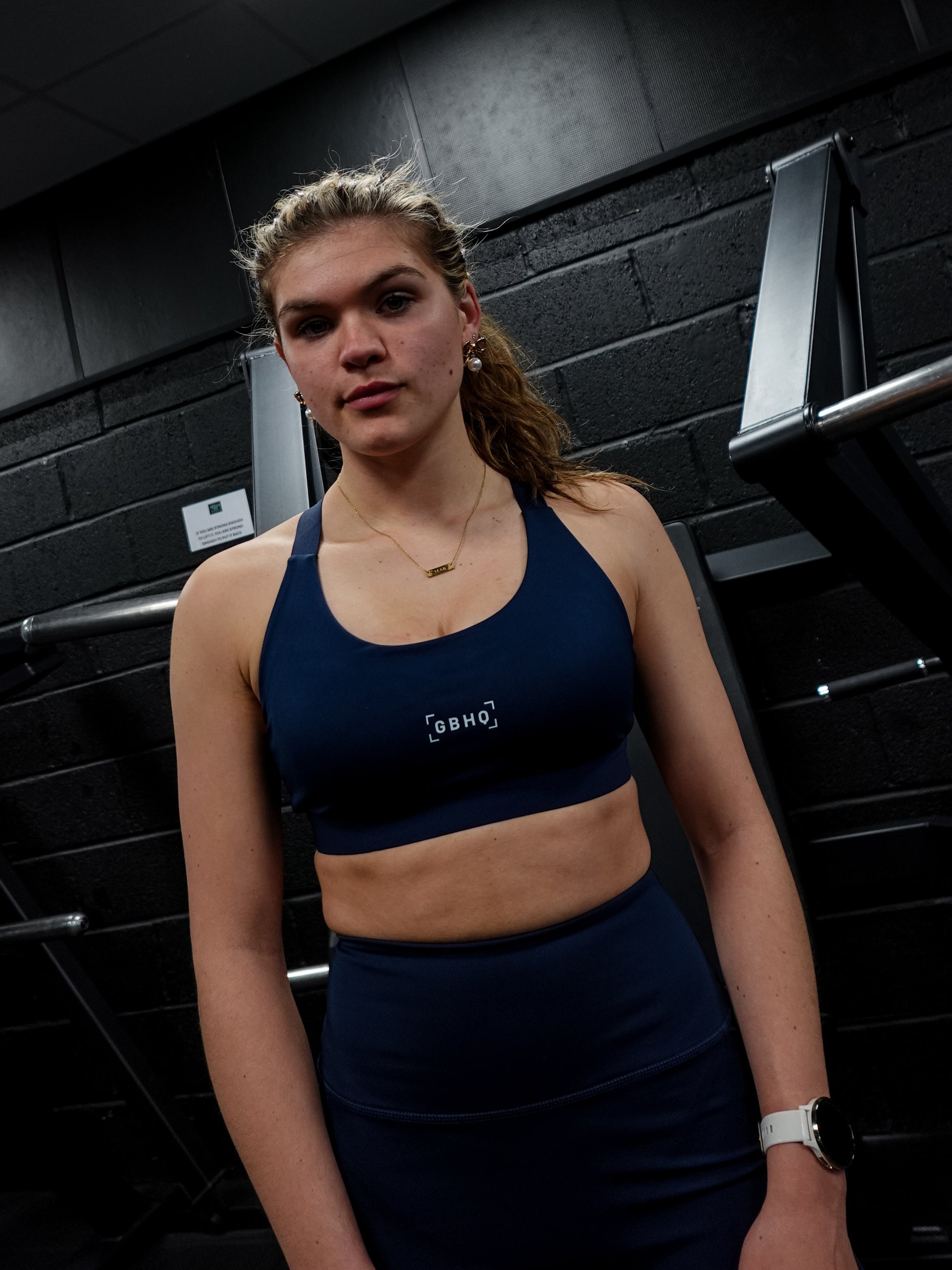 [S2] 'Vanguard' [GBHQ] Sports Bra - Navy