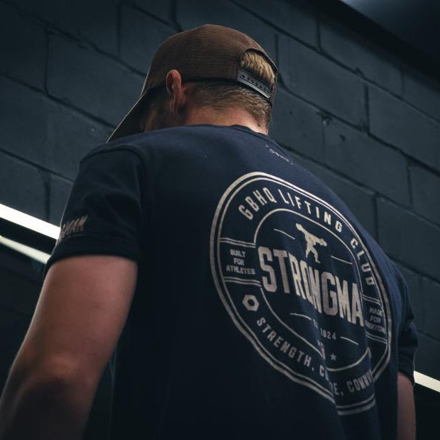 Strongman Oversized T - Black