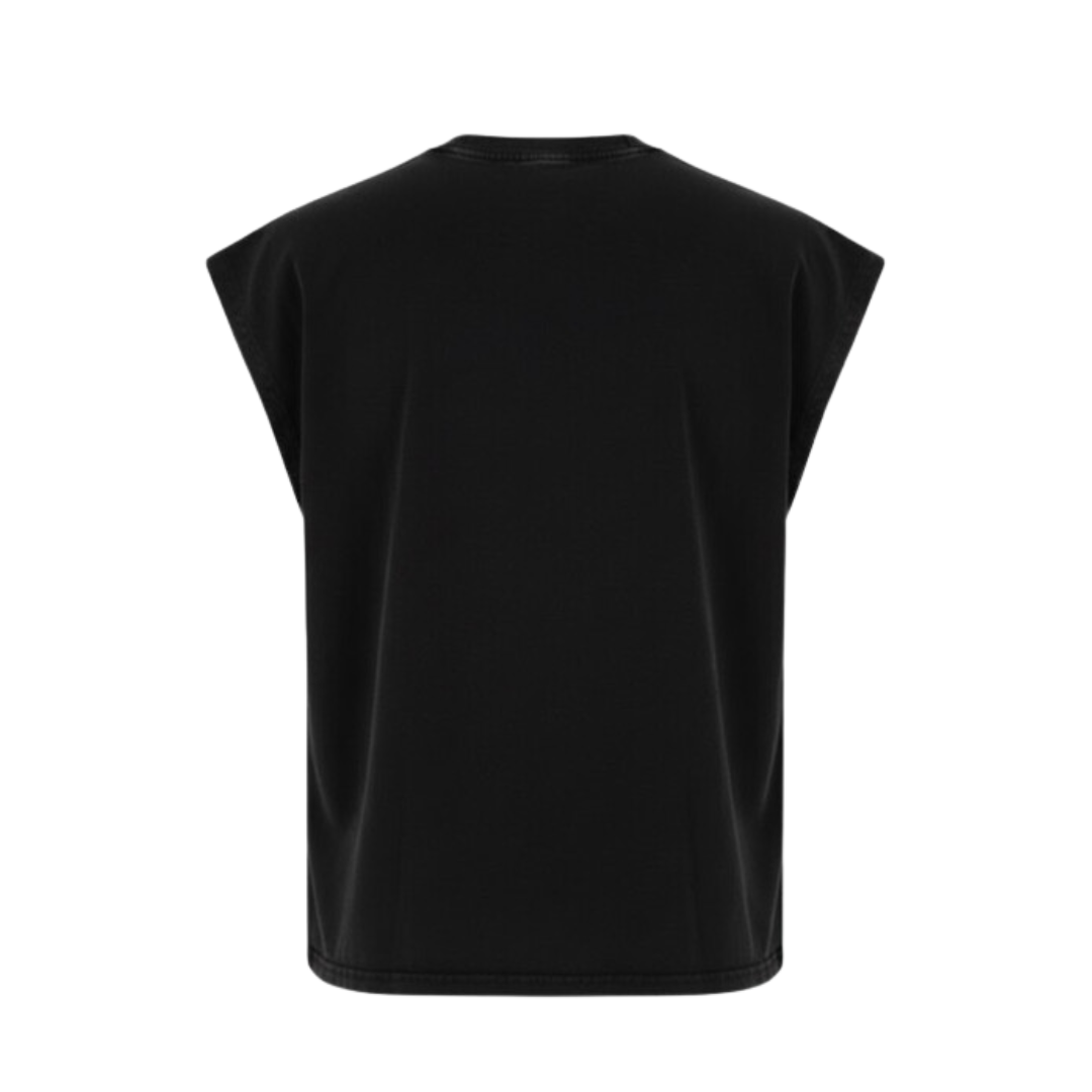 Vintage Series \ Black Sleeveles Vest
