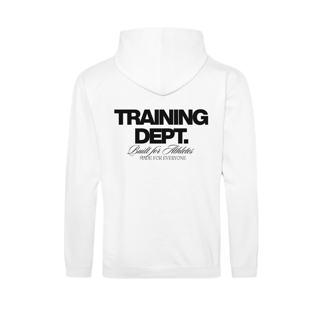 [SZN3] Training Dept. Hoodie [White/Black]