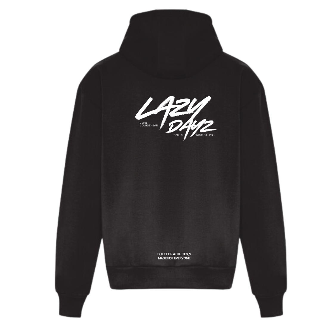 Lazy Dayz Hoodie - Black