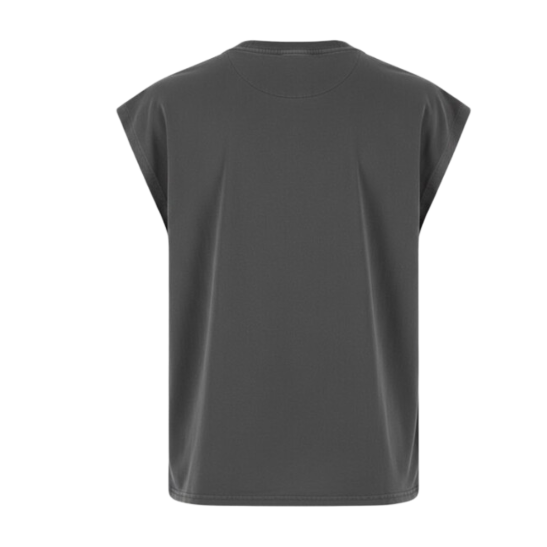Vintage Series \ Dark Grey Sleeveles Vest