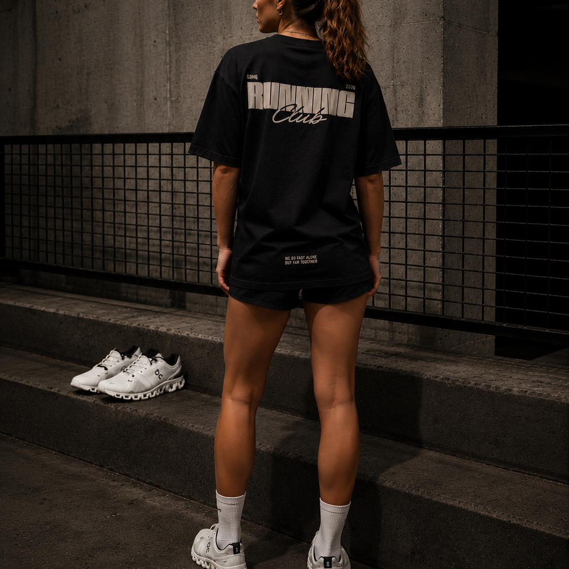 Running Club T [w] - Black