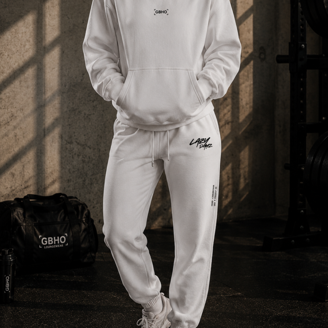 Lazy Dayz Joggers [w] - White