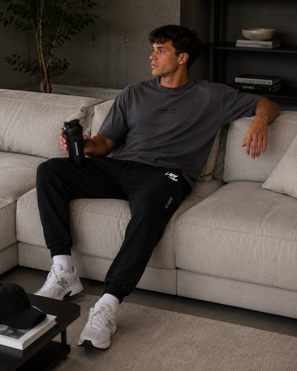 Lazy Dayz Joggers [m] - Black (Copy)