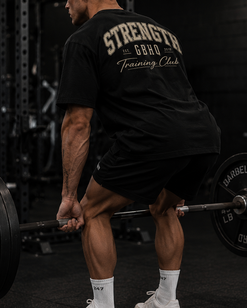 Strength Training T-Shirt : Black