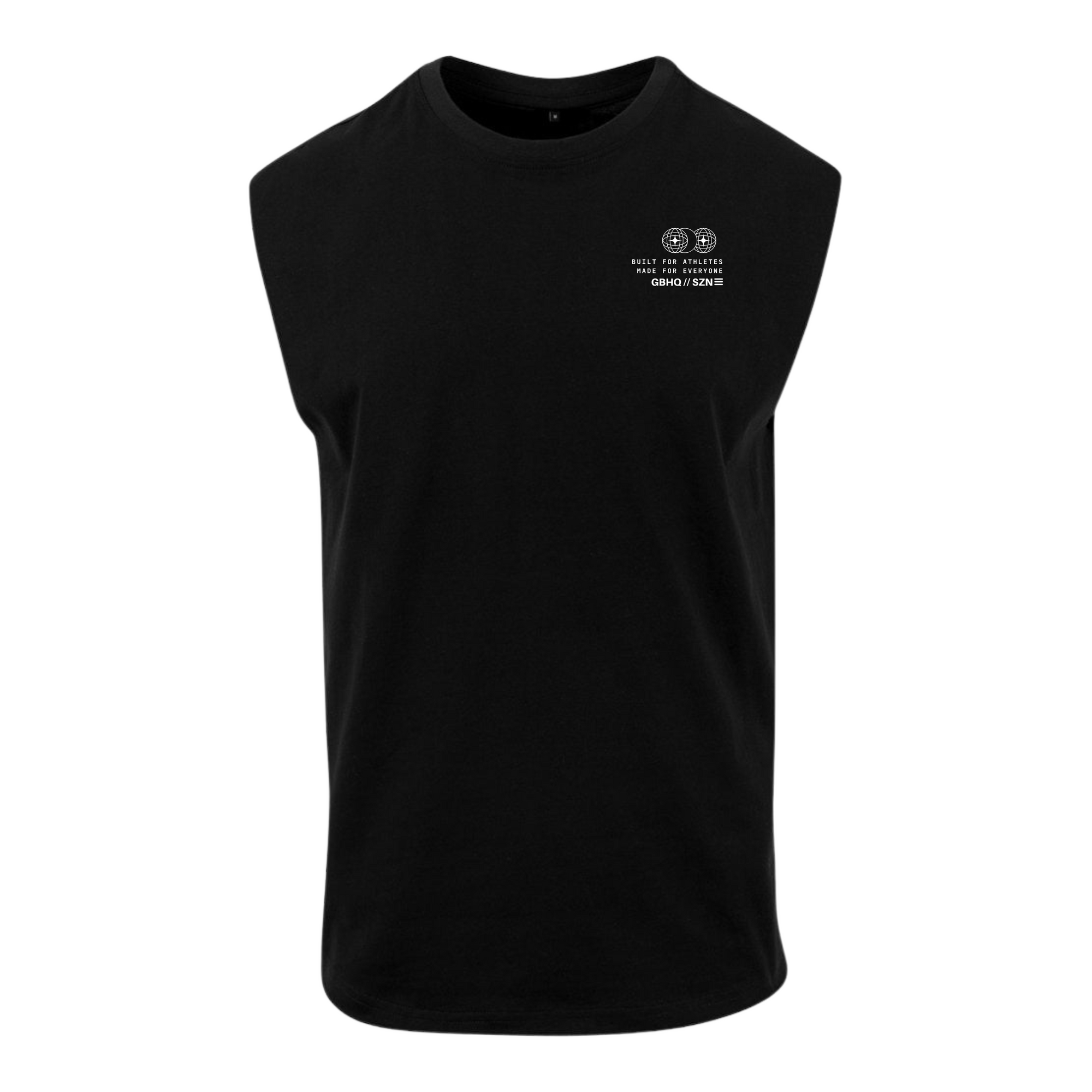 SZN 3 // SLEEVELESS TEE [BLACK]