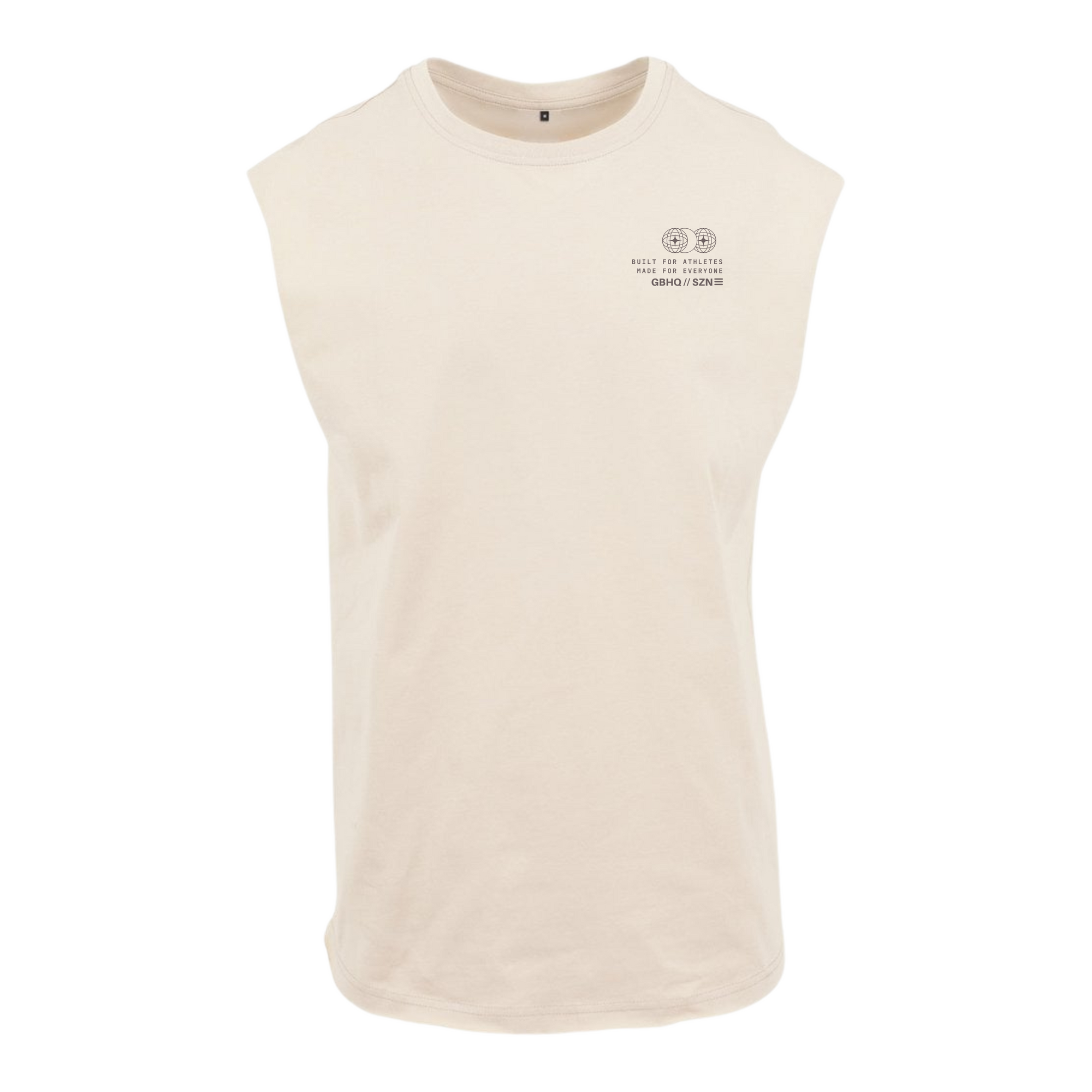 SZN 3 // SLEEVELESS TEE [SAND]