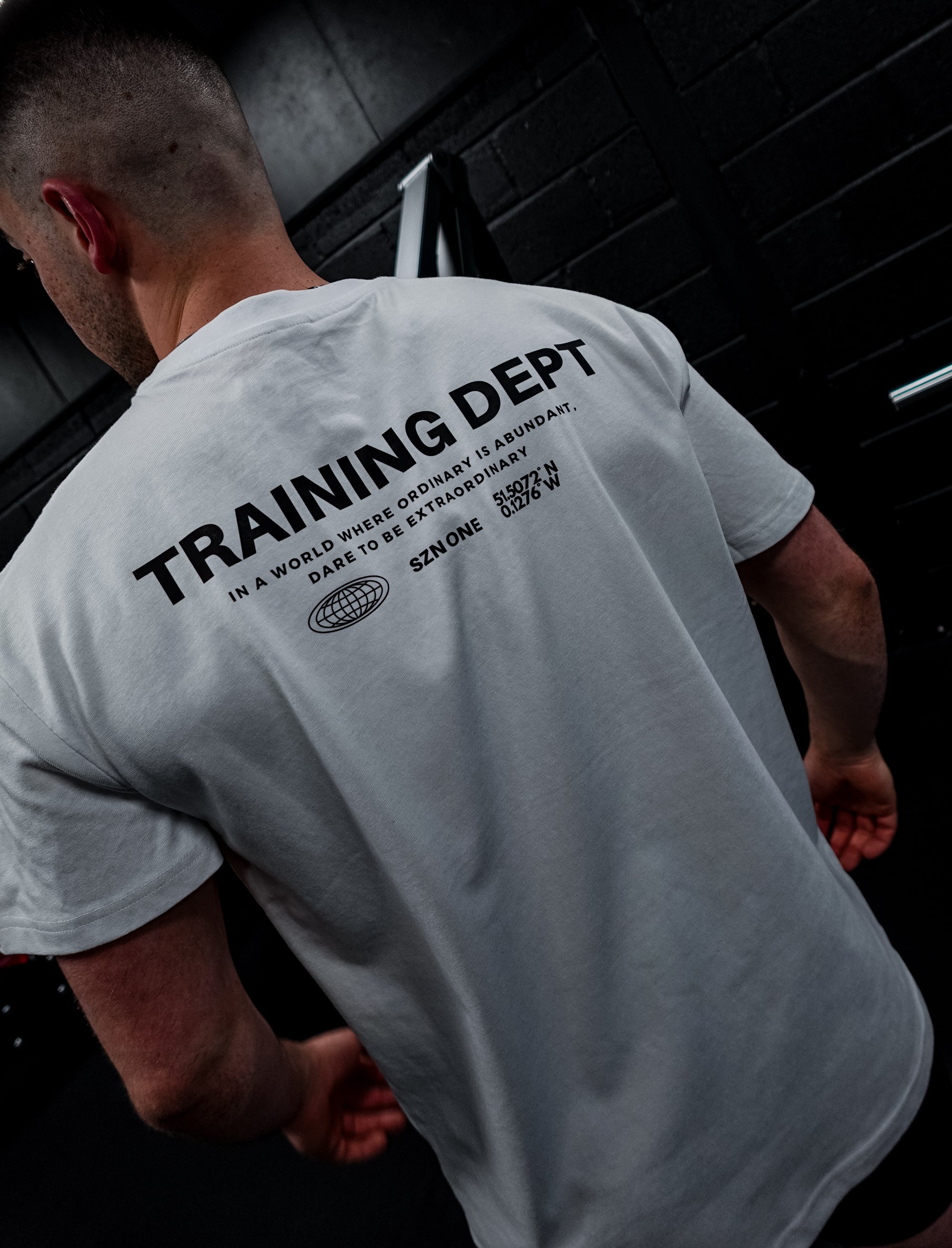 [ Training Dept ] SZN ONE - Oversized T (White)