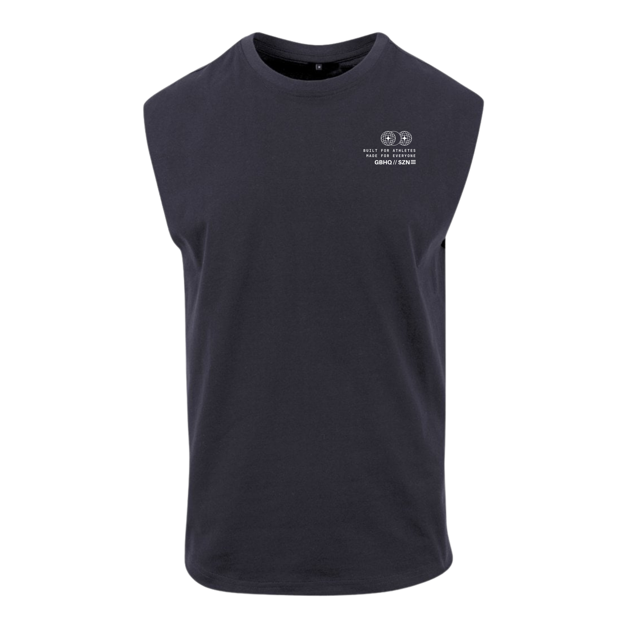 SZN 3 // SLEEVELESS TEE [NAVY]